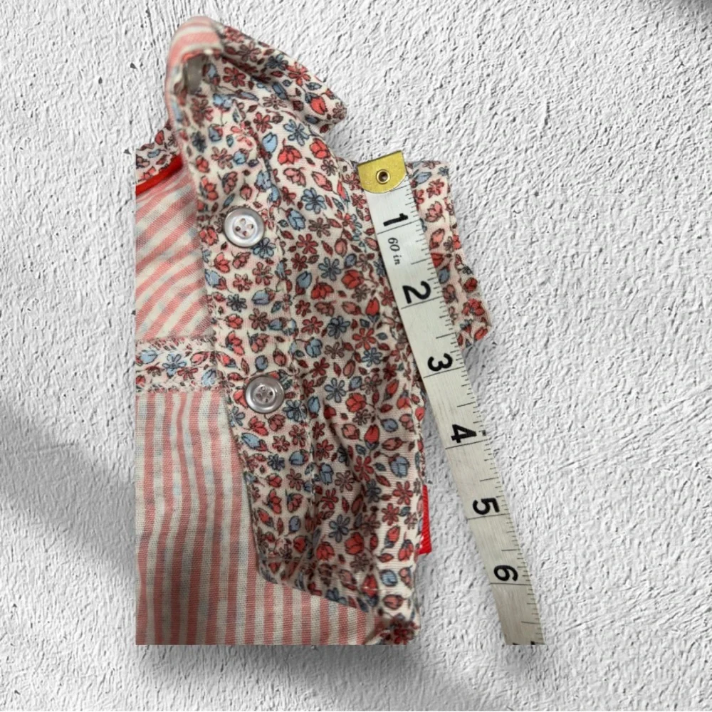 Reddy Pet floral button down shirt. XXS/XS